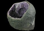 Purple Amethyst Geode - Uruguay #66700-2